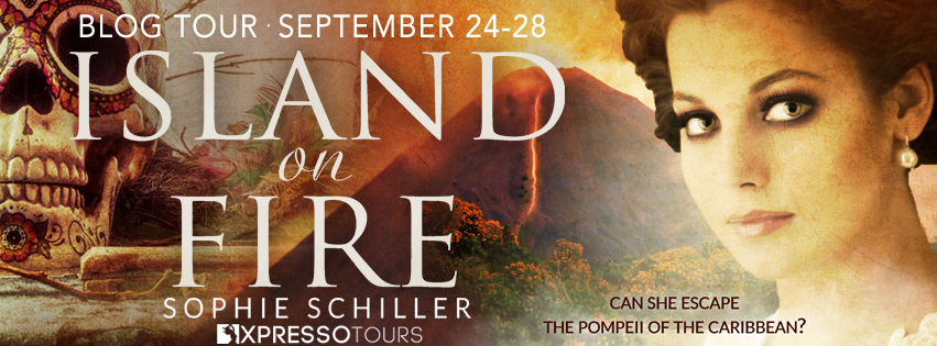 Blog Tour: Island on Fire by Sophie Schiller @adventurenlit @XpressoTours @SophieSchiller #historical&nbsp;#thriller