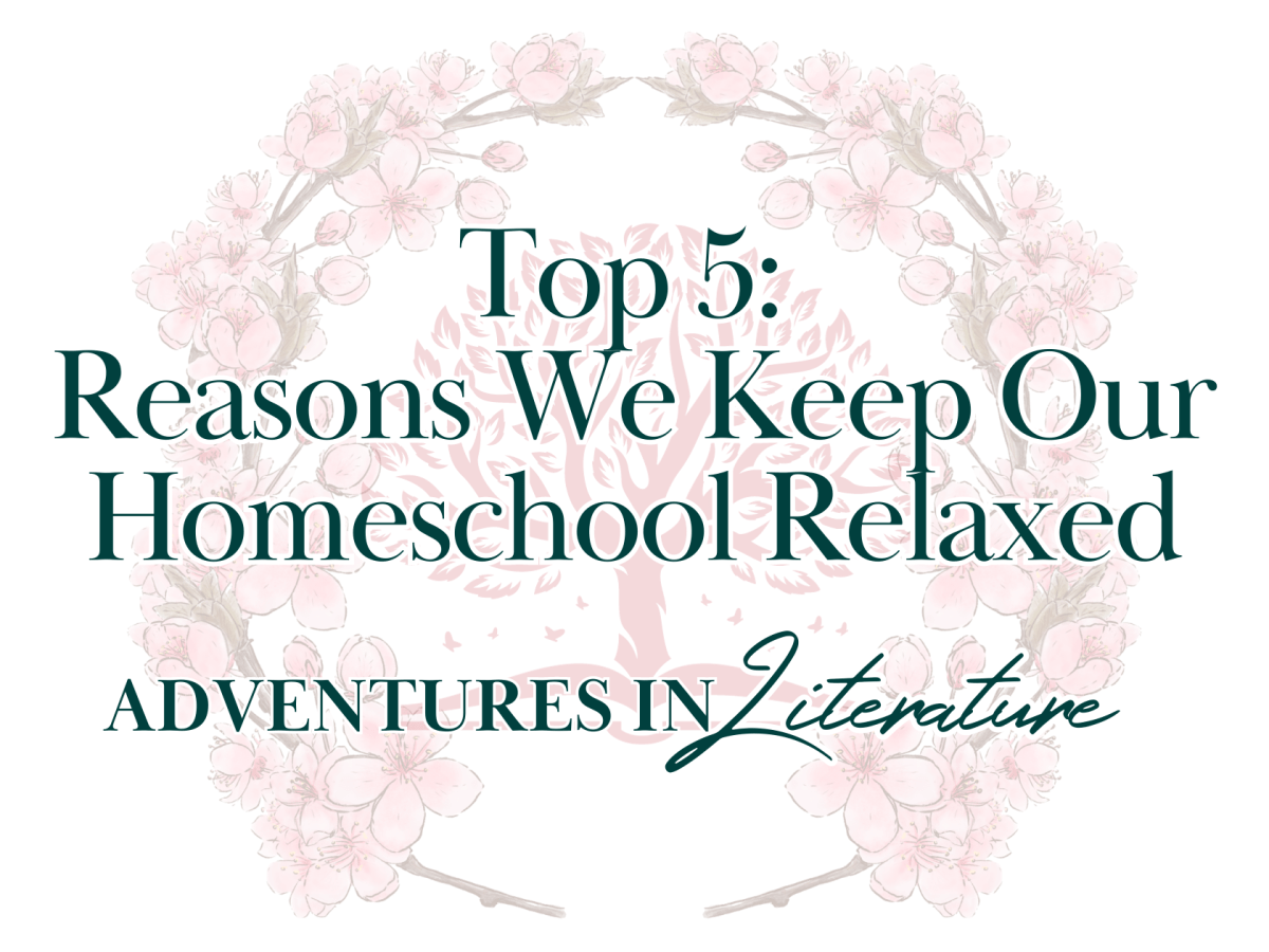 Top 5: Reasons We Keep Our Homeschool&nbsp;Relaxed